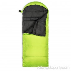 Lucky Bums Youth Muir Sleeping Bag 40°F/5°C with Digital Accessory Pocket and Carry Bag, True Timber Kanati 568318793